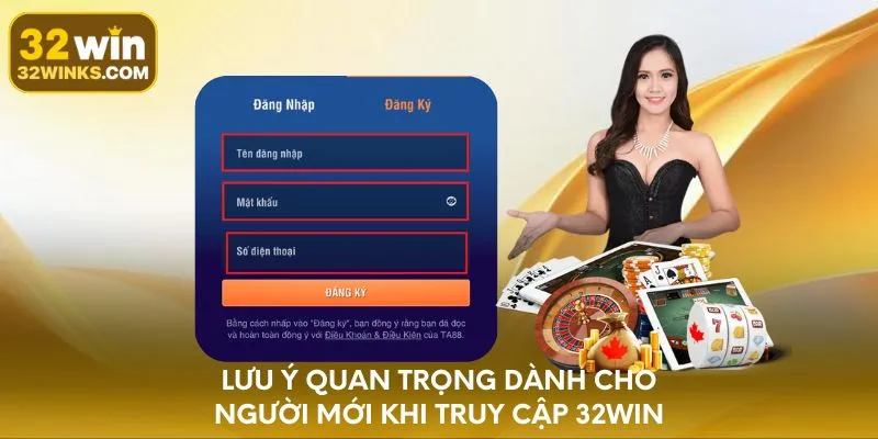 Chỉ với 4 bước, bạn có thể truy cập tài khoản 32WIN dễ dàng
